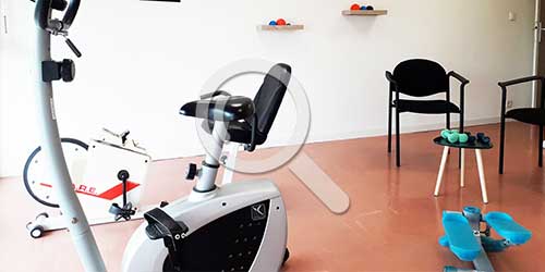 La salle de sport de la résidence services à Segré